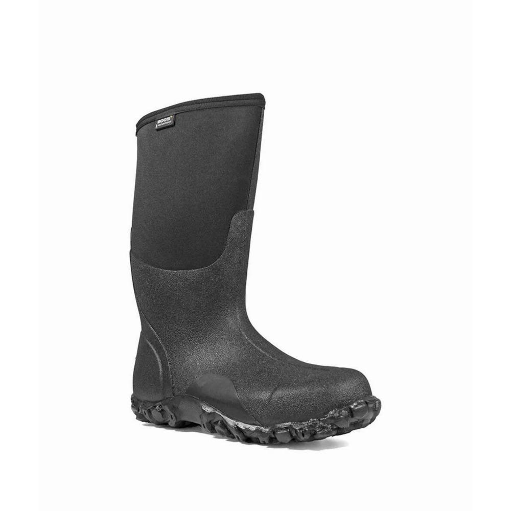 BOGS Classic High Men's Size 13 Black Waterproof Boots New in Box